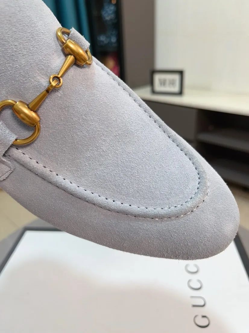 Men's shoes 💰500🌹🌹【GUCCI】The most popular classic Gucci leather shoes. Synchronized with the official website, the upper is made of Italian first-layer cowhide ➕cowhide lining, with unique brand and unique craftsmanship. Highlighting the hot style of the new year. Stop hesitating, stop wandering, get it now. Number: 38--44